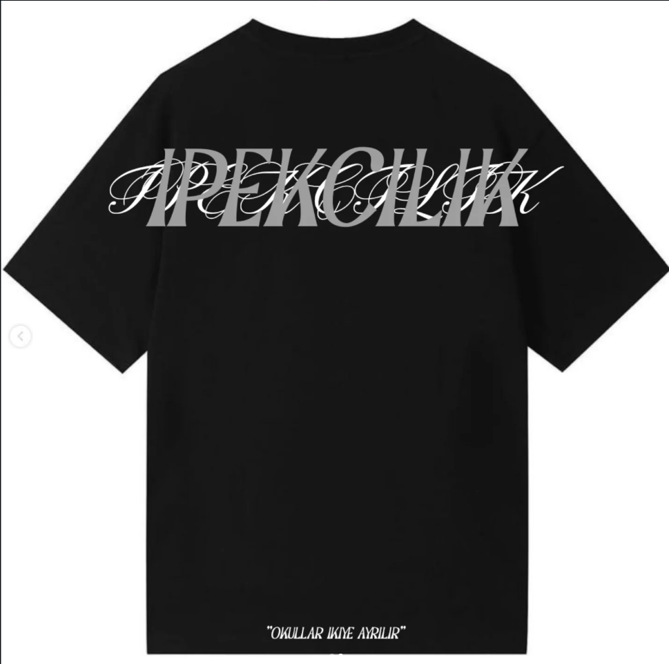 İPEK TEE — SİYAH arka