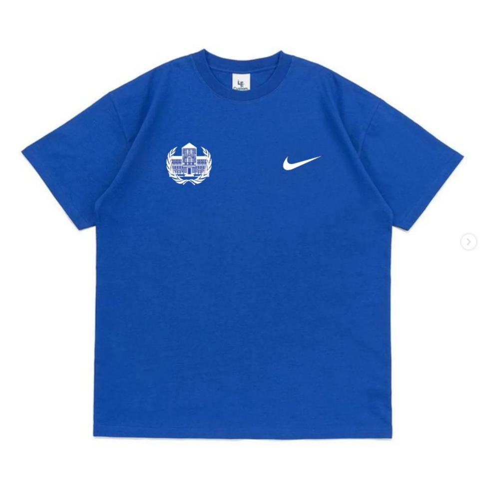 İPEK TEE — MAVİ ön